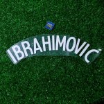 Jugador / Ibrahimovic - Letras blancas