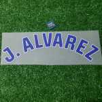 Jugador / J. Alvarez - Letras azules