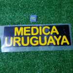 Patrocinador / Medica Uruguaya - Letras amarillas