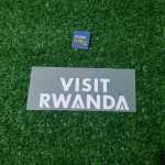 Patrocinador / Visit Rwanda - Letras blancas